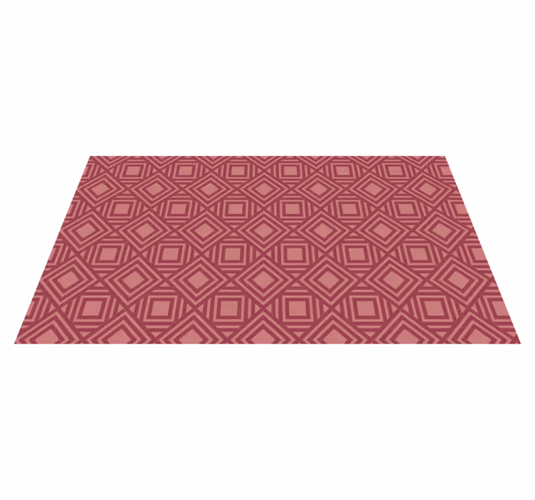Diamantové vzory Geometrický vinylový koberec - TenStickers