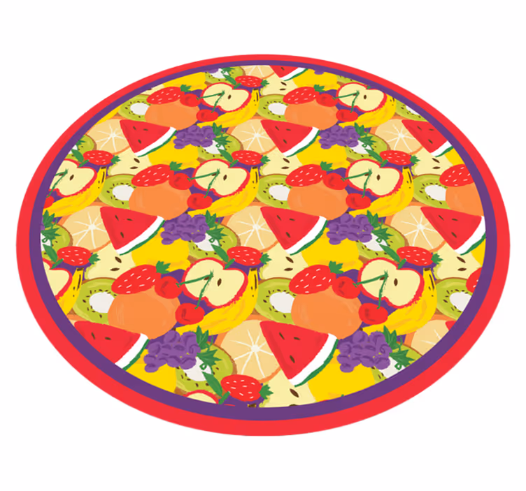 Ovocný směsný vzor Kuchyňský vinylový koberec - TenStickers
