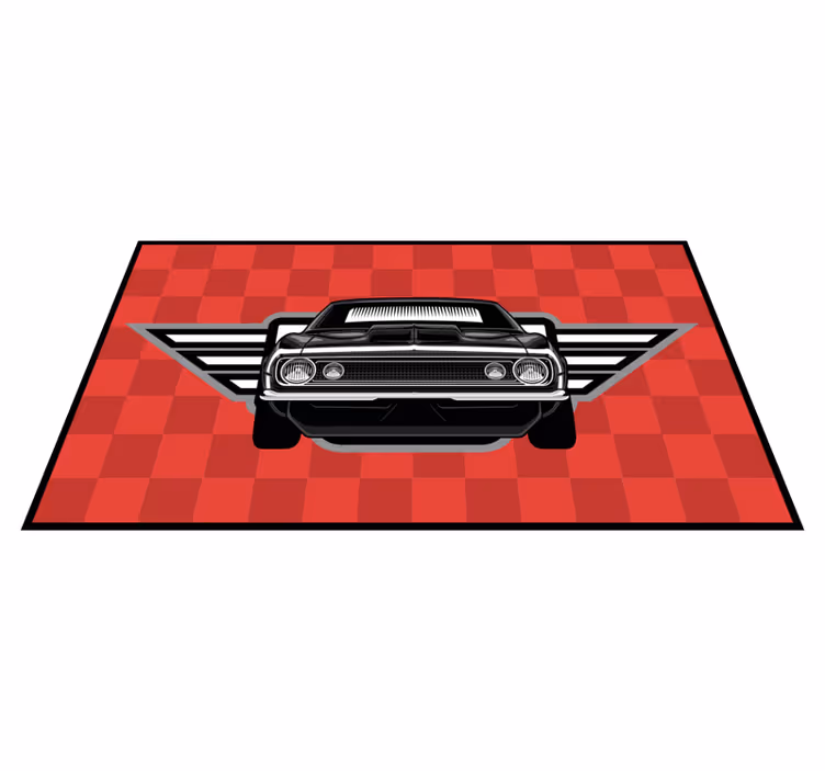 úžasný americký koberec do obývacího pokoje - TenStickers