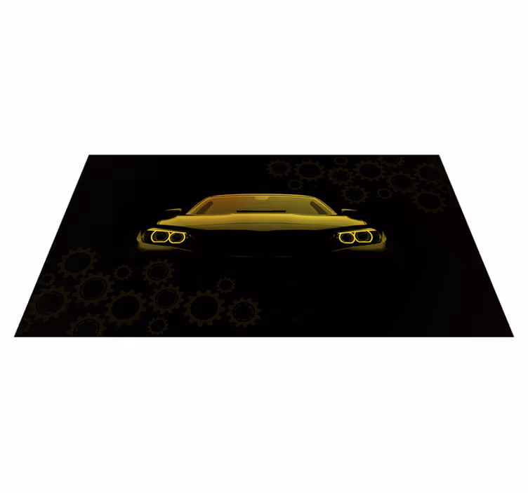 Moderní auto koncept obývací pokoj koberec - TenStickers