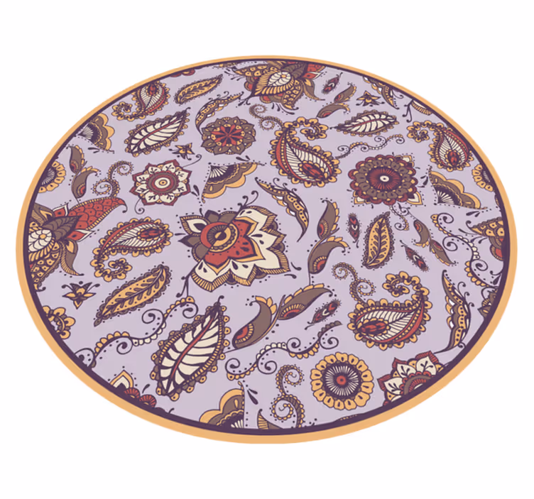 Podlahový koberec se vzorem boho bandana - TenStickers