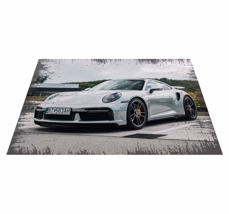 Moderní koberec porsche 911 - TenStickers