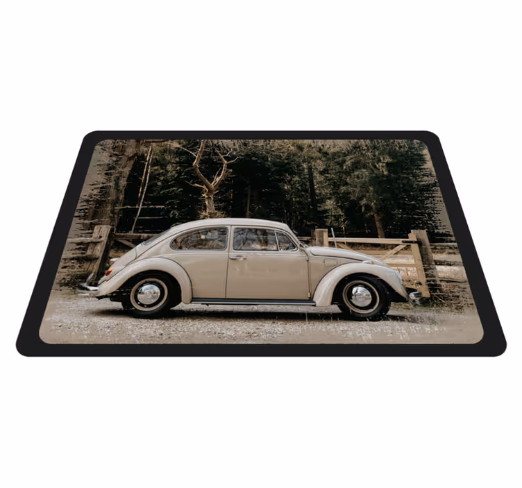 Vw brouk vintage vinylový koberec - TenStickers