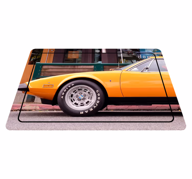 Detomaso pantera vintage koberec - TenStickers