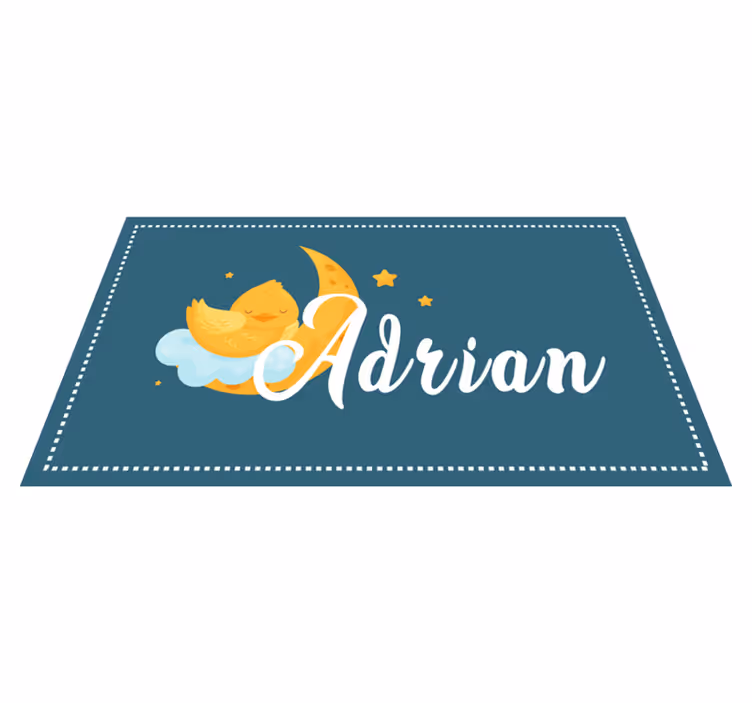 Spící kachna se jménem Ostatní Vinylový koberec - TenStickers