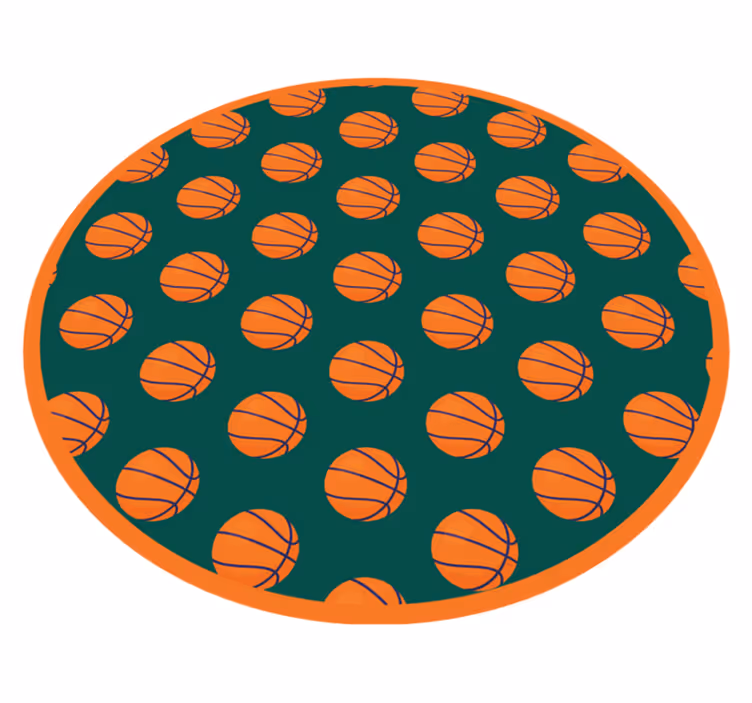 Vinylový koberec na silnici basketbalová myšlenka - TenStickers