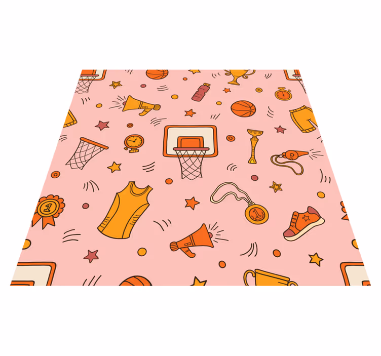 Sportovní a zábavné prvky Vinylová hrací podložka - TenStickers