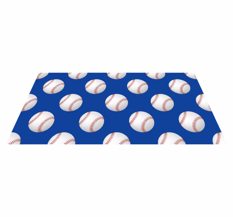 Motiv baseballu Vinylová hrací podložka - TenStickers