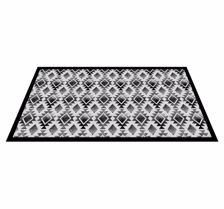 Styl geometrického vzoru Moderní vinylový koberec - TenStickers