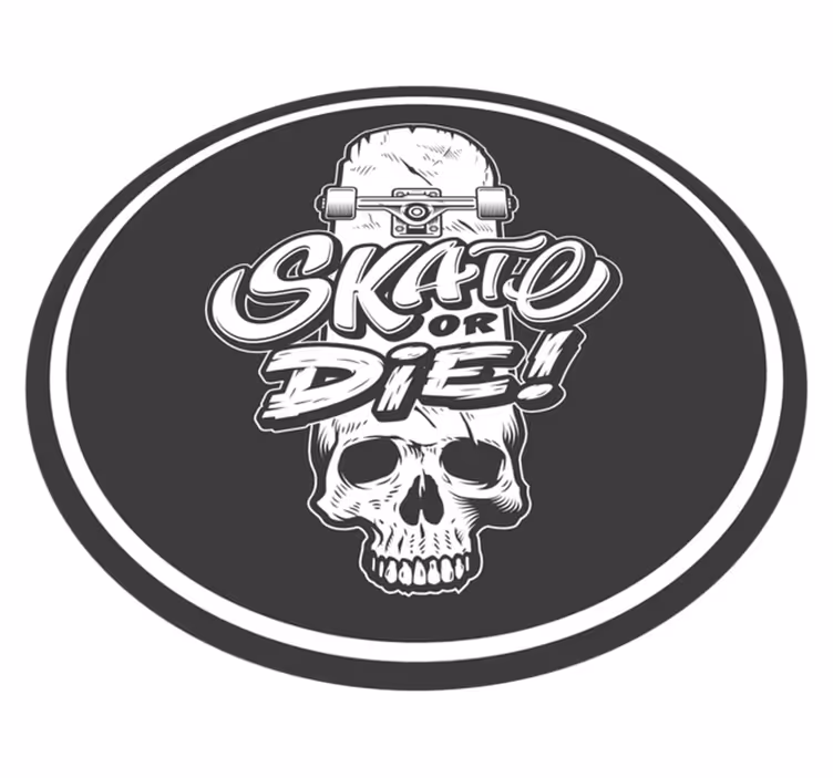 Skate grave graffiti moderní koberec - TenStickers