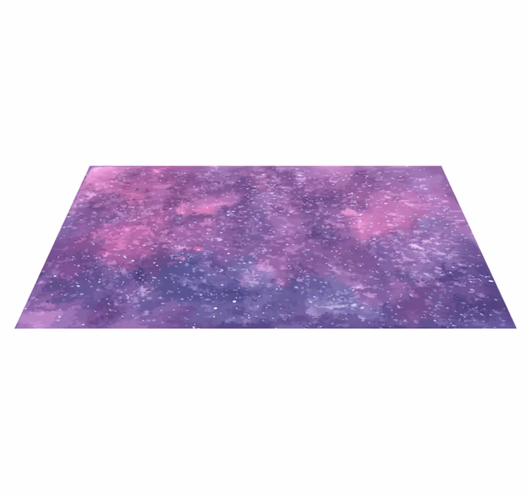 Pohled na hvězdnou galaxii Vinylový koberec s hvězdami - TenStickers