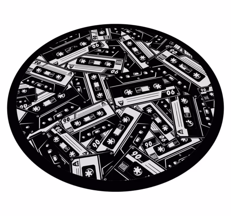 Ostatní vinylový koberec koncept kazety - TenStickers