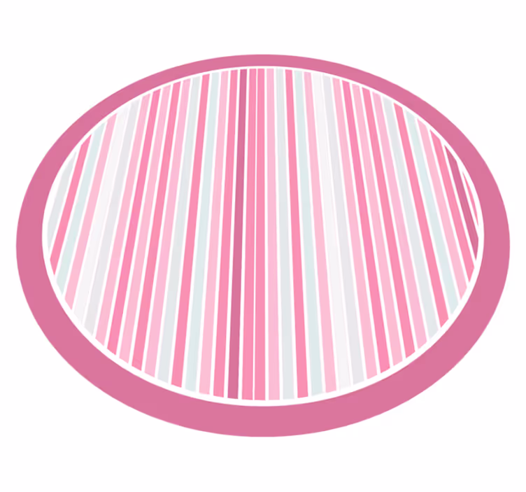 Elegantní pruhovaný vzhled Pruhovaný vinylový koberec - TenStickers