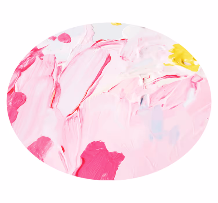 Vinylový koberec pro teenagery růžové abstraktní spirály - TenStickers