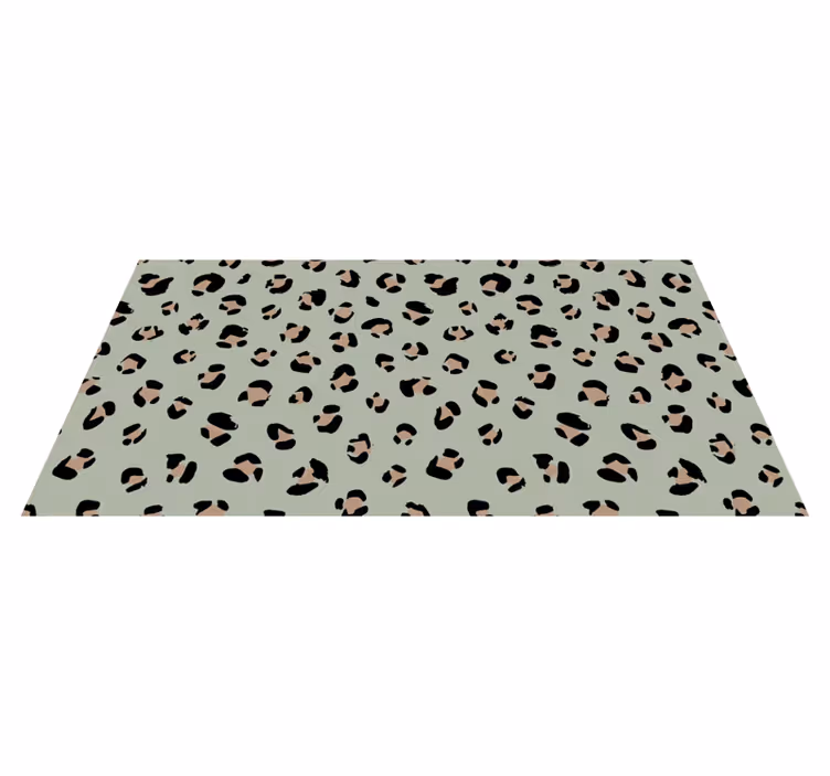 Vinylový koberec se zvířecím potiskem leopardí motiv - TenStickers