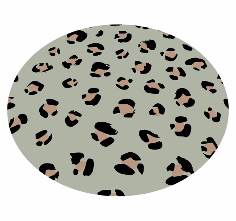Vinylový koberec se zvířecím potiskem v leopardím stylu - TenStickers