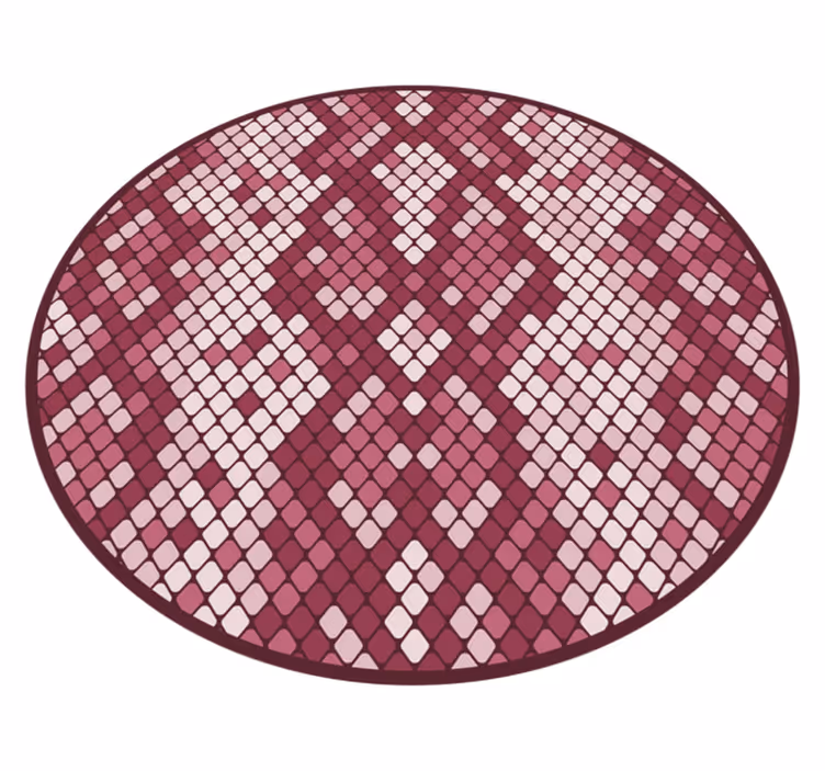 Směs diamantových vzorů Vinylový koberec s texturou - TenStickers