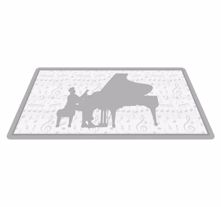 Scéna hudebního vystoupení Vinylovy koberc pro události - TenStickers