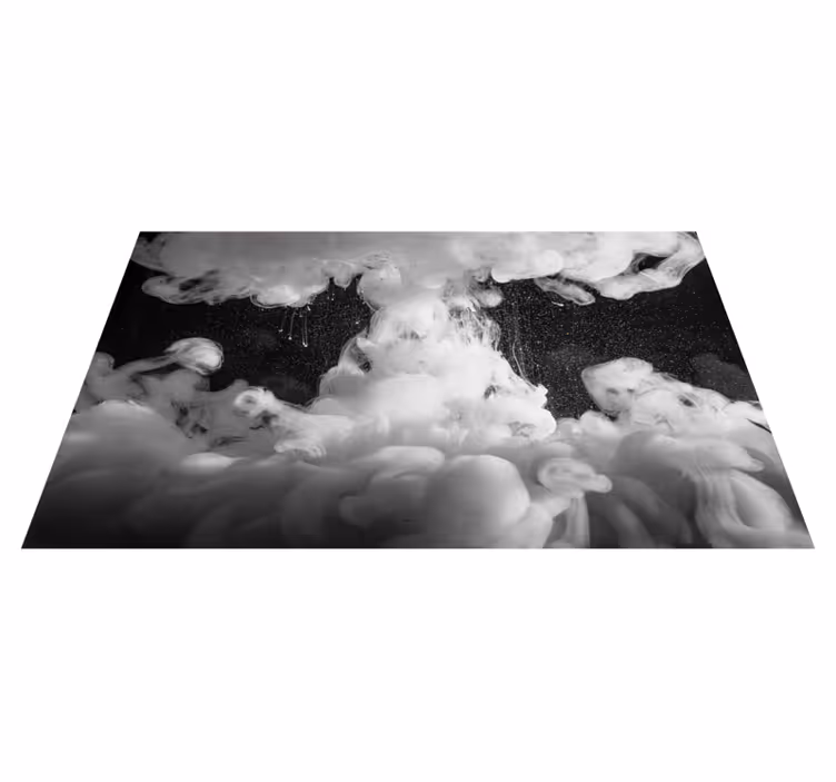 Nadýchaná tvorba mraků Ostatní Vinylový koberec - TenStickers