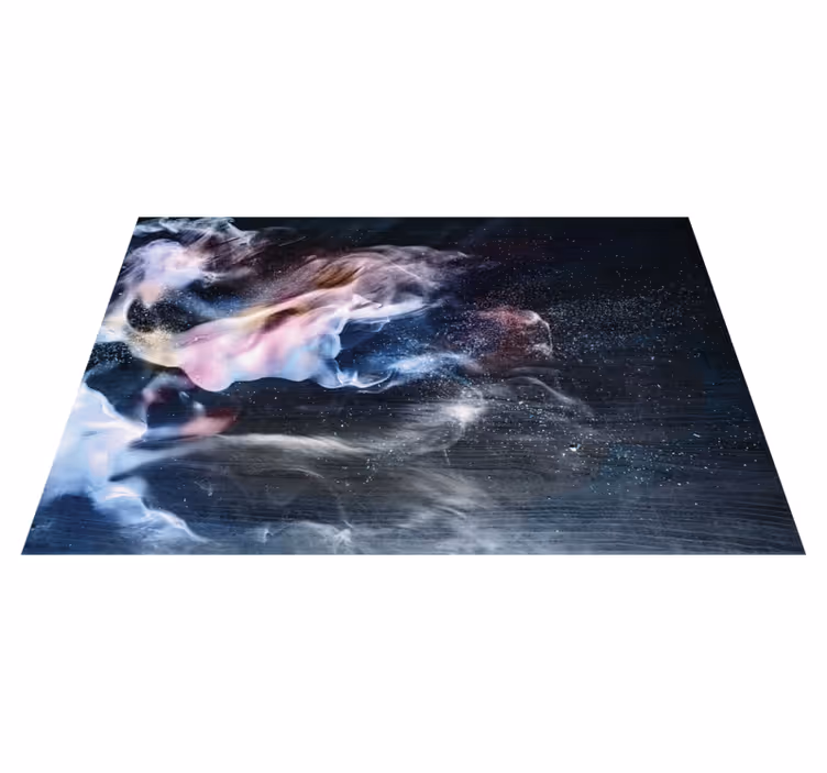 Kosmické kouřové víry Vinylový koberec pro teenagery - TenStickers