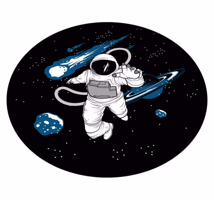 Astro dobrodružství Vinylový koberec na silnici - TenStickers