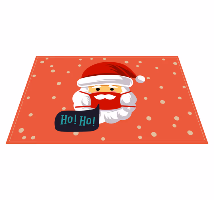 Jásot santa clause Vinylový koberec Vánoce - TenStickers