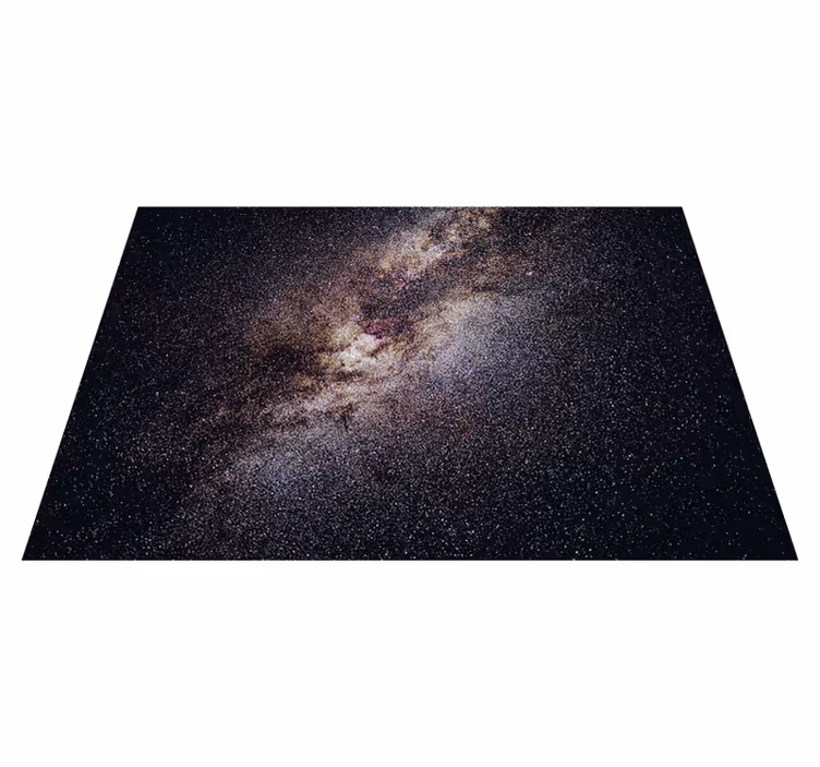 Astrální soumrak Vinylový koberec do ložnice - TenStickers