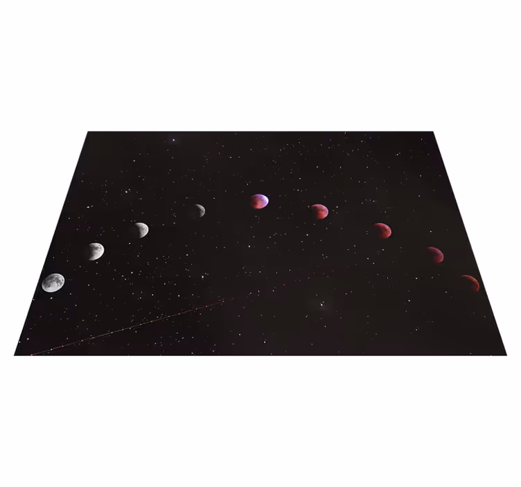 Planetární zarovnání Ostatní Vinylový koberec - TenStickers