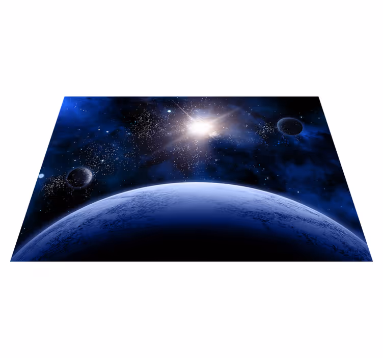 Kosmická hvězdná scéna Ostatní Vinylový koberec - TenStickers