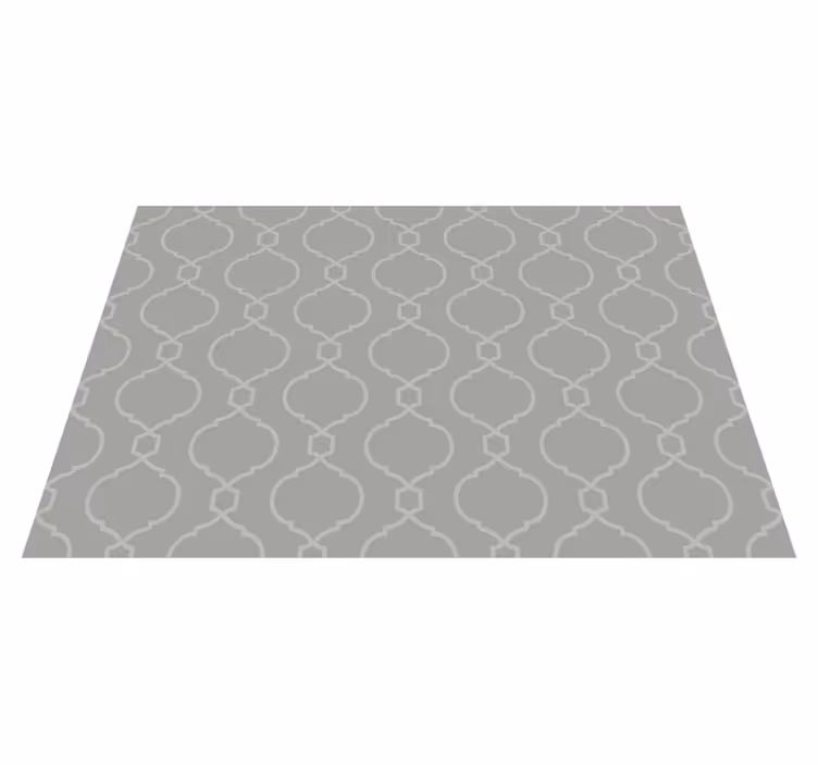 Vinylový koberec s efektem dlaždic geometrický design - TenStickers