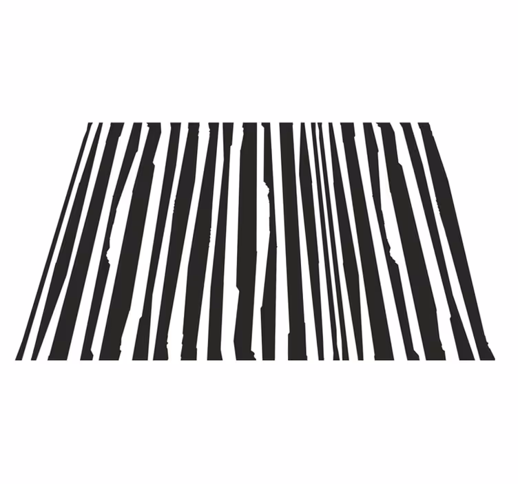 Pruhovaný monochromatický design - TenStickers