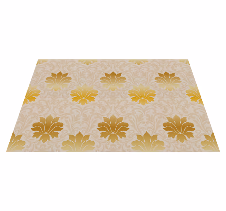 Elegance barokního vzoru Vintage vinylový koberec - TenStickers