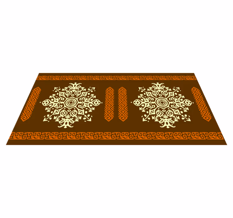 Soubor motivů mandaly Mandala vinylový koberec - TenStickers