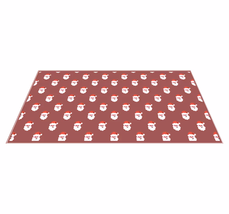 Santa vzor Vinylový koberec Vánoce - TenStickers