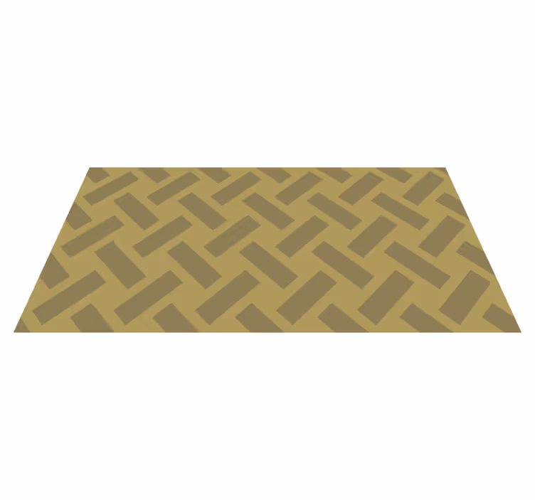 Chevron klikatý Geometrický vinylový koberec - TenStickers