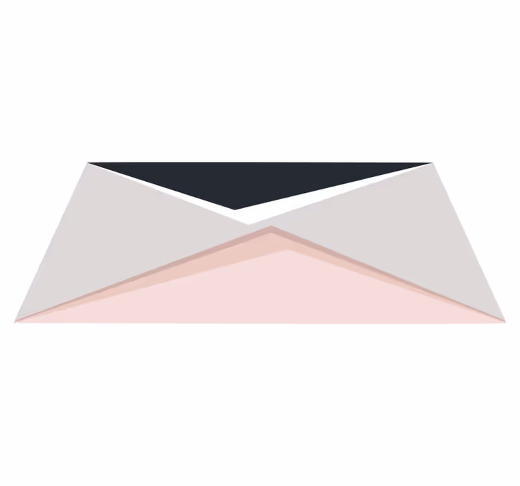 Pastelové barvy minimalistický design minimální koberec - TenStickers