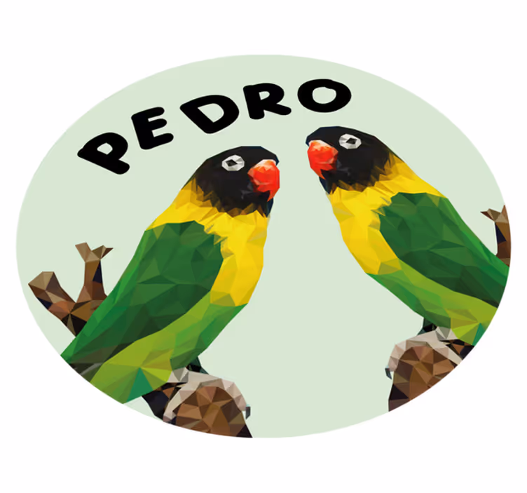 Přizpůsobitelné hrdličky Vinylový koberec se jmény - TenStickers