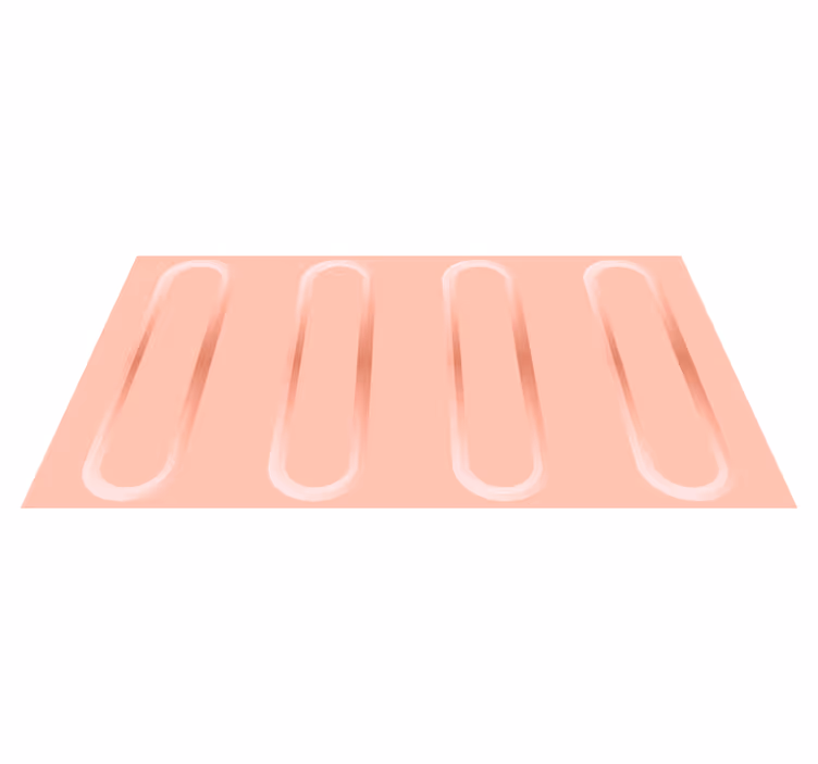 Abstraktní geometrické linie Vinylový koberec s texturou - TenStickers
