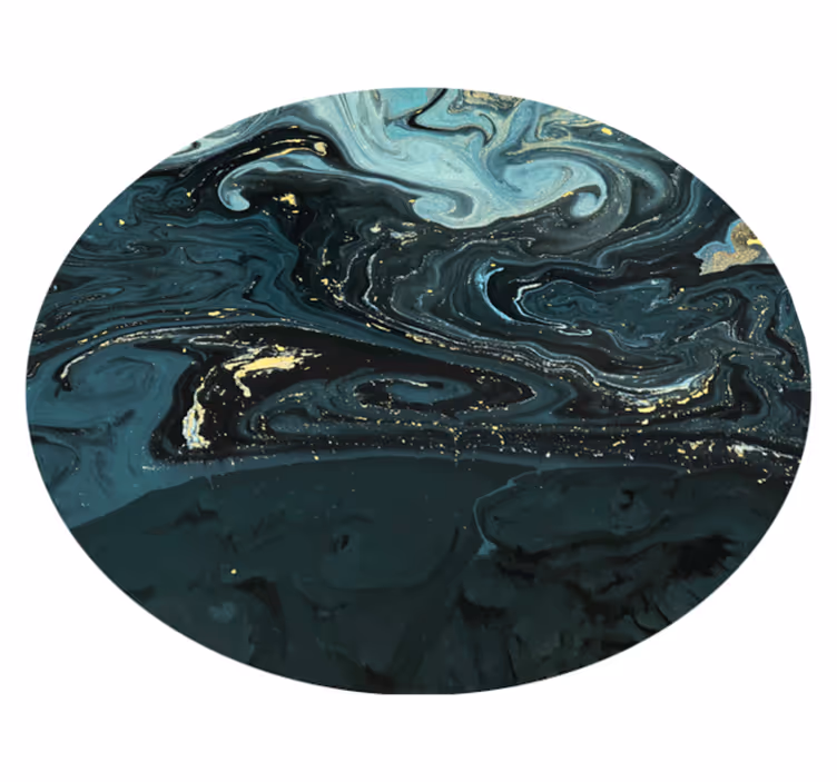 Vířící mramor Mramorový vinylový koberec - TenStickers