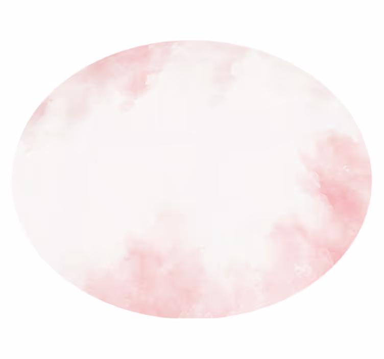 Kulatý vinylový koberec cloudový vzor minimalistický - TenStickers