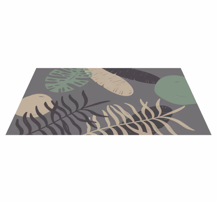 Květinový koberec džungle ve stylu "boho". - TenStickers