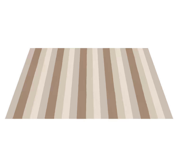 Koberec s pruhy pískové barvy - TenStickers