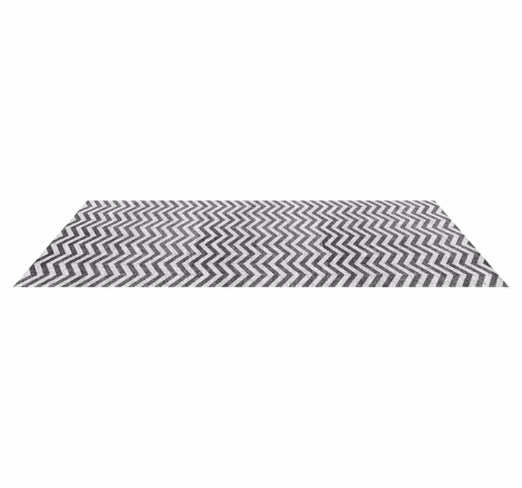 Cik cak vzor geometrické koberce do chodby - TenStickers