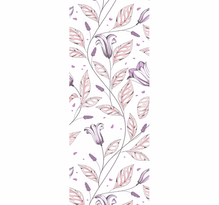 Květinová tapeta design květinové harmonie - TenStickers