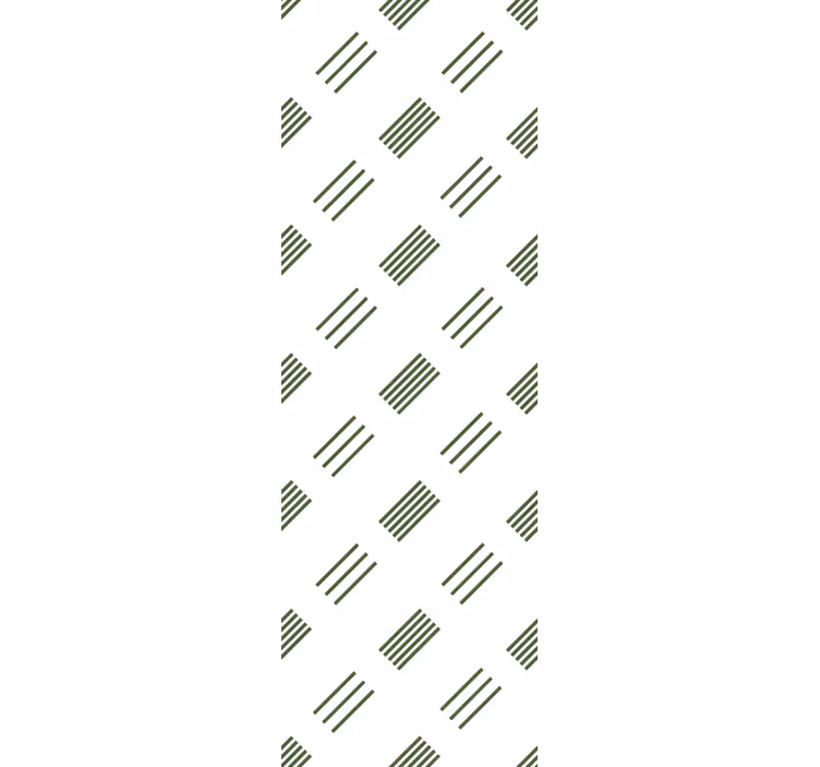 Moderní tapeta zeleno-bílý design - TenStickers