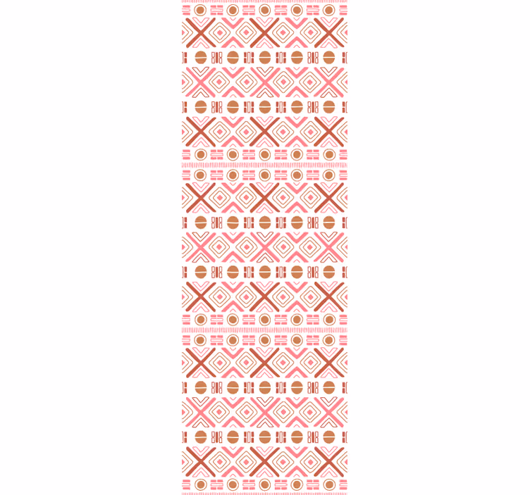 Dekorativní geometrické vzory Květinový ornament tapeta - TenStickers