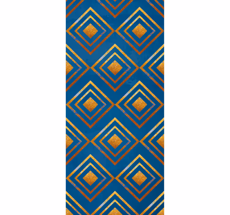 Diamanty a čáry Geometrická tapeta - TenStickers