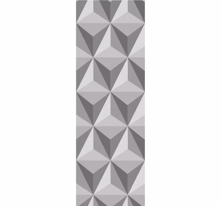 3d pyramidový vzor Geometrická tapeta - TenStickers