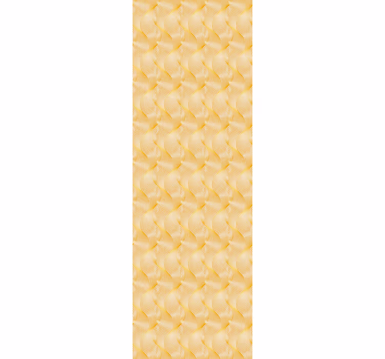 Elegantní zakřivený vzor Textury a vzory tapet - TenStickers