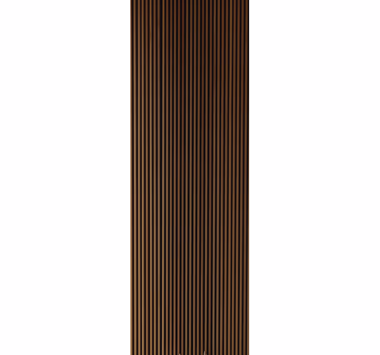 Pruhovaná hnědá textura Textury a vzory tapet - TenStickers